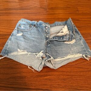 Levi 501 Button Fly Shorts